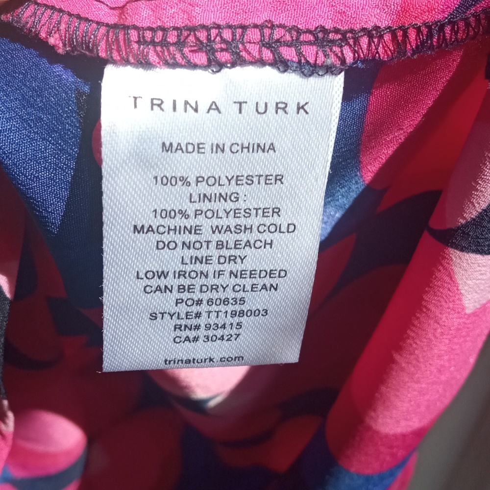 Trina Turk dress XL EUC - Picture 7 of 11